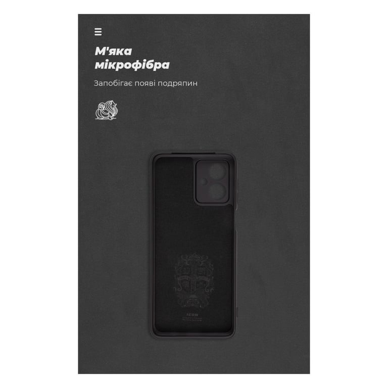 Чохол до мобільного телефона Armorstandart ICON Case Motorola G54 Power Camera cover Black (ARM70546) - фото 4