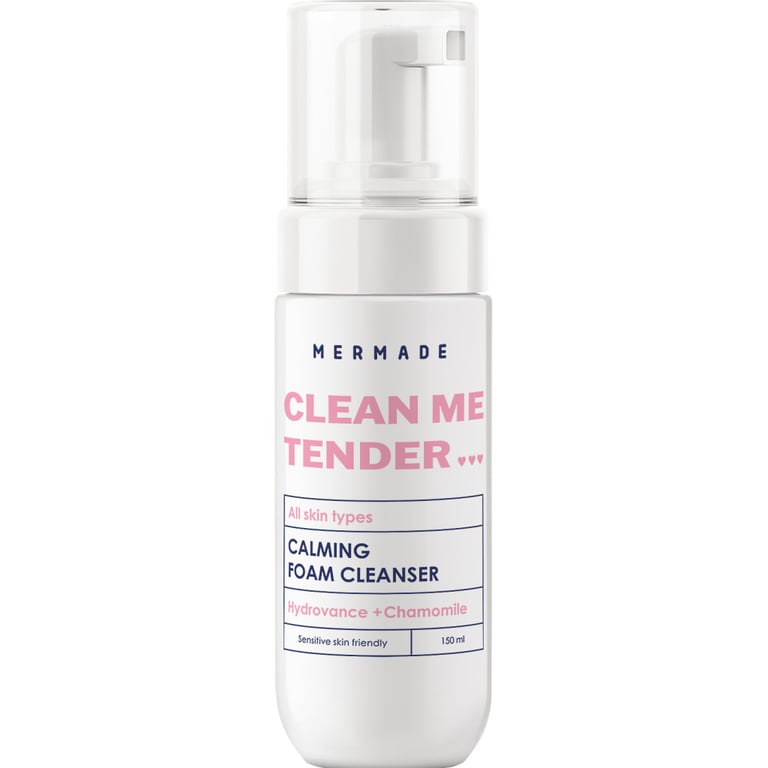 Пінка для вмивання Mermade Clean Me Tender... Hydrovance & Chamomile 150 мл (4823122900289) - фото 1