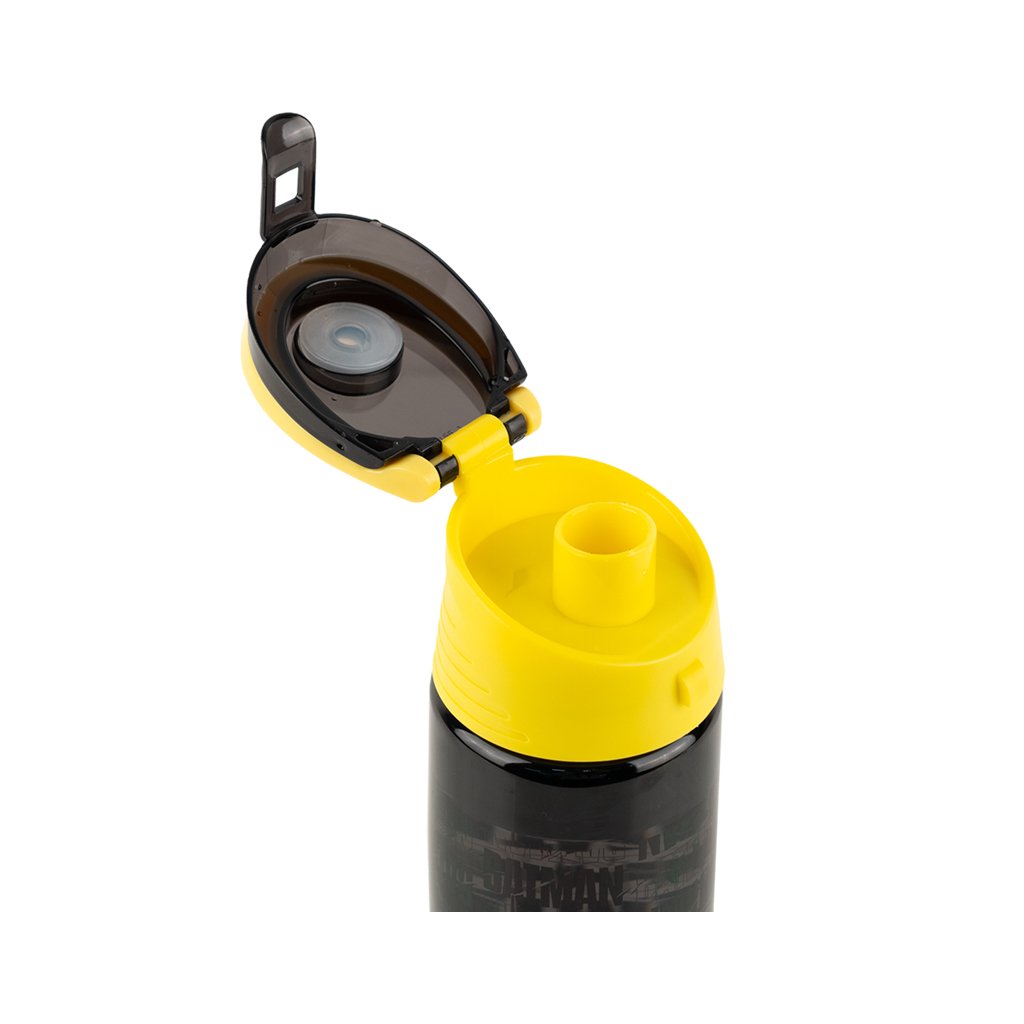 Поїльник-непроливайка Kite DC Comics24-401, 550 мл, чорна (DC24-401) - фото 2 Поїльник-непроливайка Kite DC Comics24-401, 550 мл, чорна (DC24-401) - фото 2