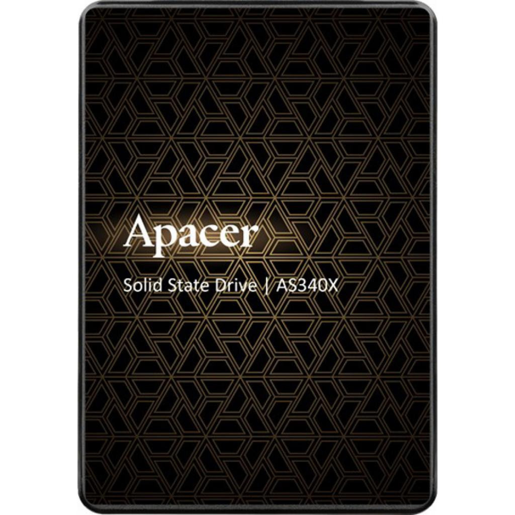 Накопичувач SSD 2.5" 480GB AS340X Apacer (AP480GAS340XC) - фото 1 Накопичувач SSD 2.5" 480GB AS340X Apacer (AP480GAS340XC) - фото 1