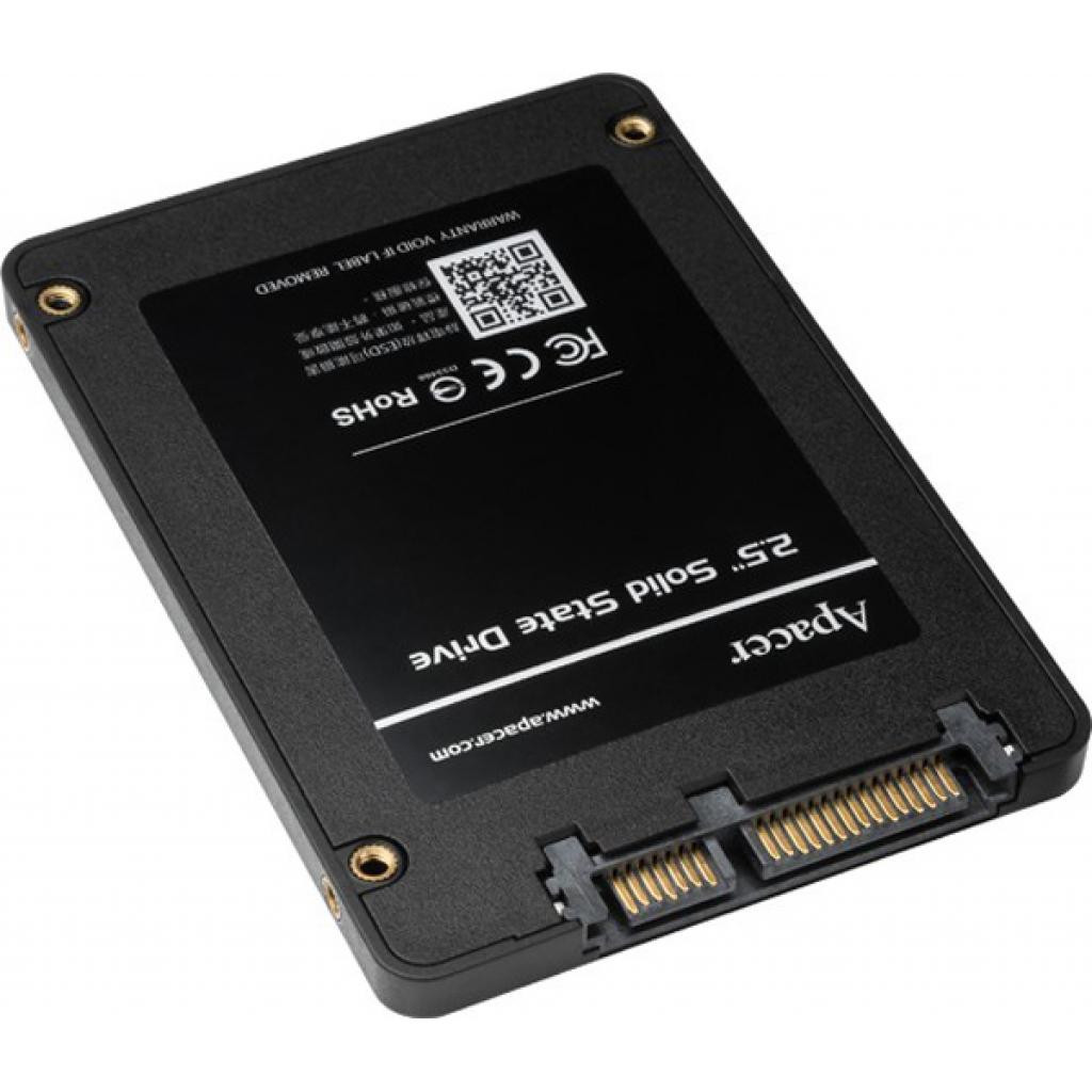 Накопичувач SSD 2.5" 480GB AS340X Apacer (AP480GAS340XC) - фото 4 Накопичувач SSD 2.5" 480GB AS340X Apacer (AP480GAS340XC) - фото 4