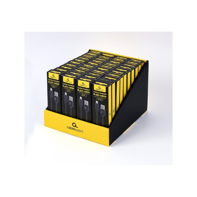 Дата кабель USB 2.0 AM to Lightning 2.0m 2.1A Cablexpert (CCDB-mUSB2B-AMLM-6) - фото 3