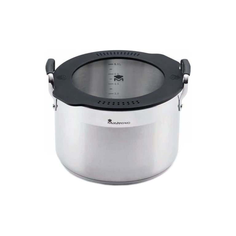 Каструля MasterPro Smart з кришкою 7.21 л (BGEU-3779) - фото 1