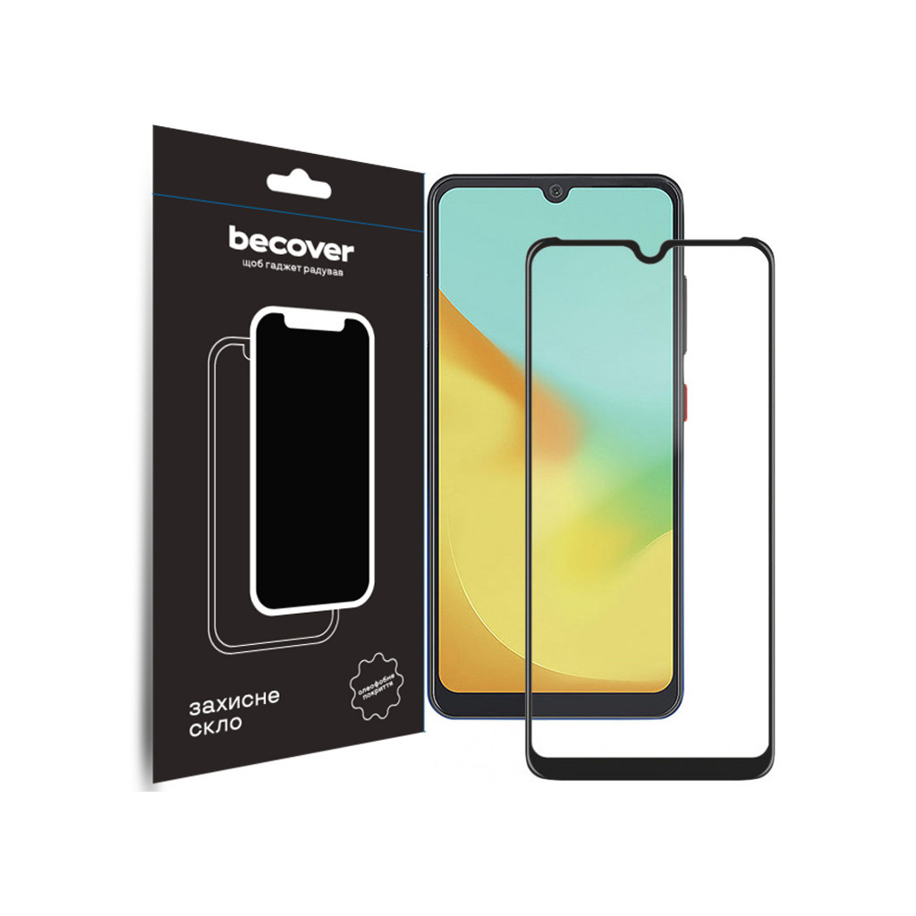 Скло захисне BeCover ZTE Blade V50 Design Black (710630) - головне фото