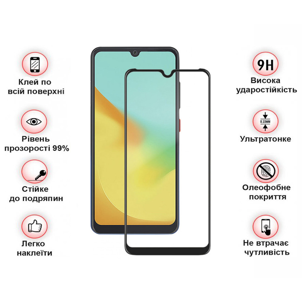 Скло захисне BeCover ZTE Blade V50 Design Black (710630) - фото 3 Скло захисне BeCover ZTE Blade V50 Design Black (710630) - фото 3