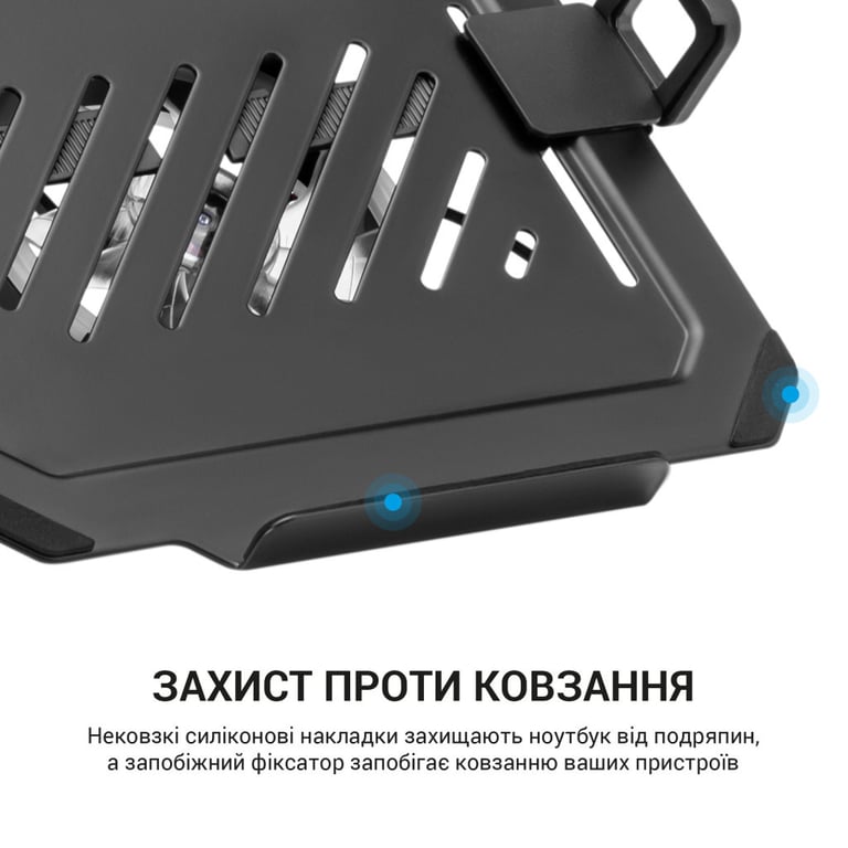 Підставка до ноутбука OfficePro для кронштейнів VESA 75x75,100x100 +RGB (LH474B) - фото 10