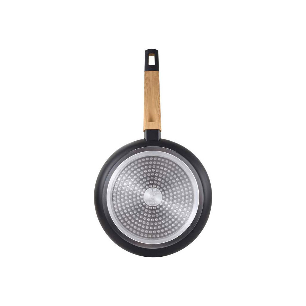 Сковорода Bergner Earth Black для млинців 24 см (BG-34626-BK) - фото 3 Сковорода Bergner Earth Black для млинців 24 см (BG-34626-BK) - фото 3