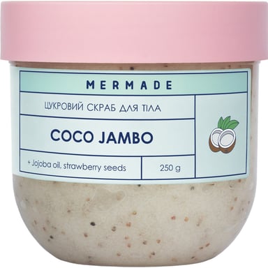 Скраб для тіла Mermade Coco Jambo Цукровий 250 г (4820241303724) - фото 1