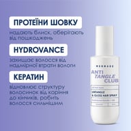Спрей для волосся Mermade Hydrolyzed Keratin + Silk Кондиціонер для легкого розчісування 150 мл (4823122900173) - фото 3