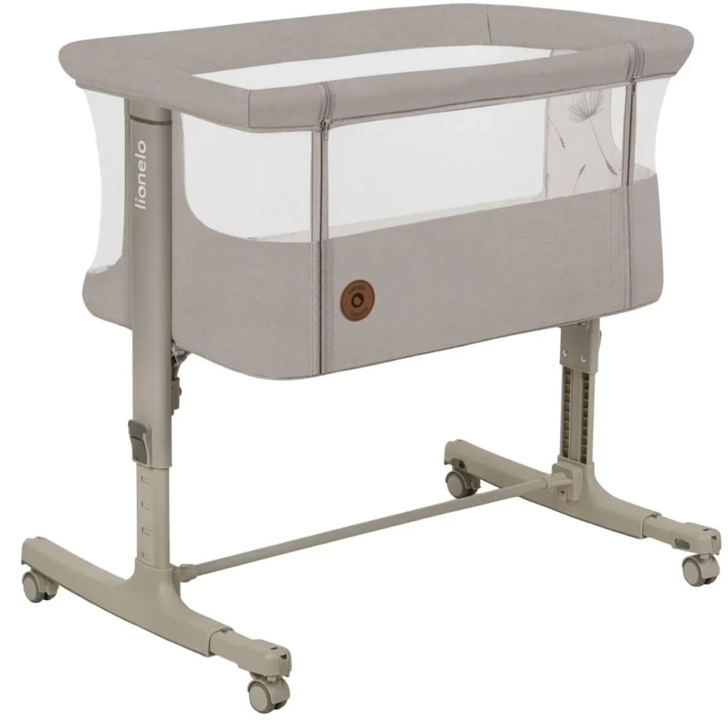 Ліжечко Lionelo приставне Aurora Beige Sand (LO-AURORA BEIGE SAND) - фото 1 Ліжечко Lionelo приставне Aurora Beige Sand (LO-AURORA BEIGE SAND) - фото 1