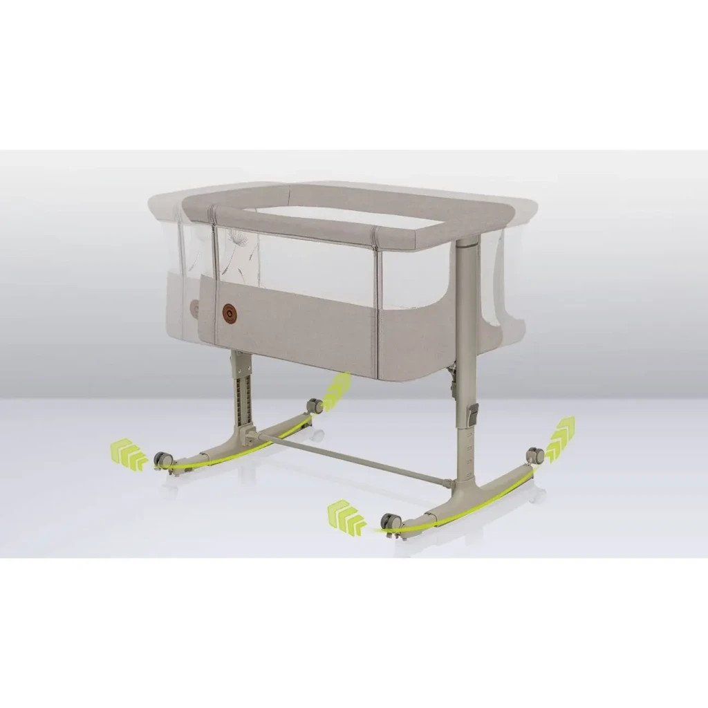 Ліжечко Lionelo приставне Aurora Beige Sand (LO-AURORA BEIGE SAND) - фото 8 Ліжечко Lionelo приставне Aurora Beige Sand (LO-AURORA BEIGE SAND) - фото 8