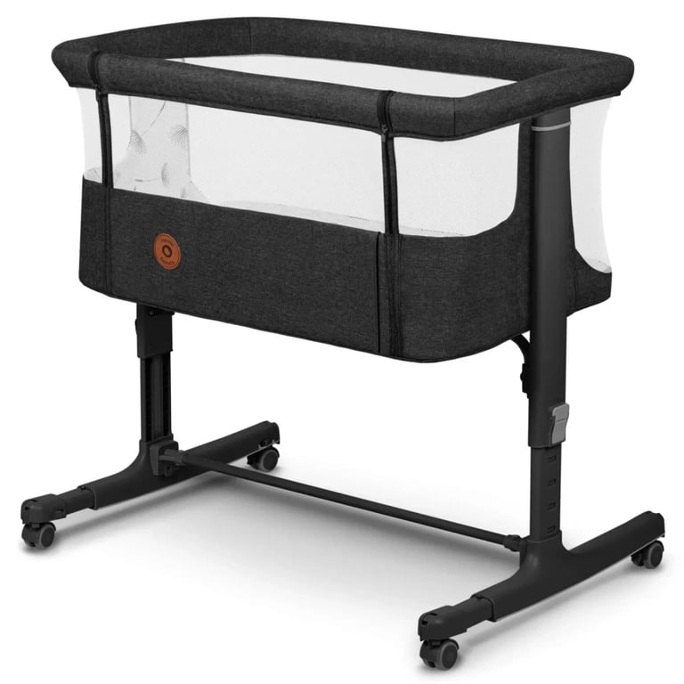 Ліжечко Lionelo приставне Aurora Grey Graphit (LO-AURORA GREY GRAPHITE) - фото 3