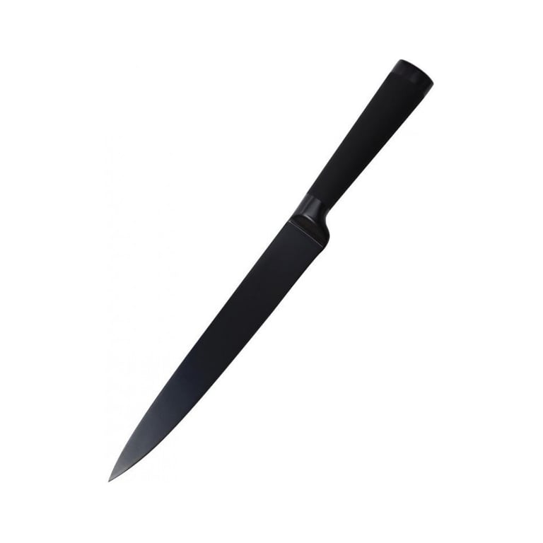 Кухонний ніж Bergner Black Blade для нарізання 20 см (BG-8775) - фото 1