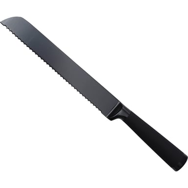 Кухонний ніж Bergner Black Blade для хліба 20 см (BG-8774) - фото 1