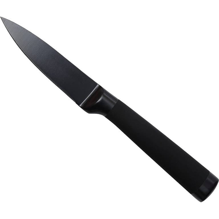 Кухонний ніж Bergner Black Blade для чищення овочів 8,75 см (BG-8771) - фото 1