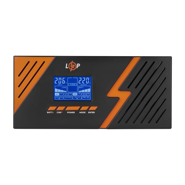Пристрій безперебійного живлення LogicPower LPM - PSW-1500VA, 1050W, Black (22754) - фото 6