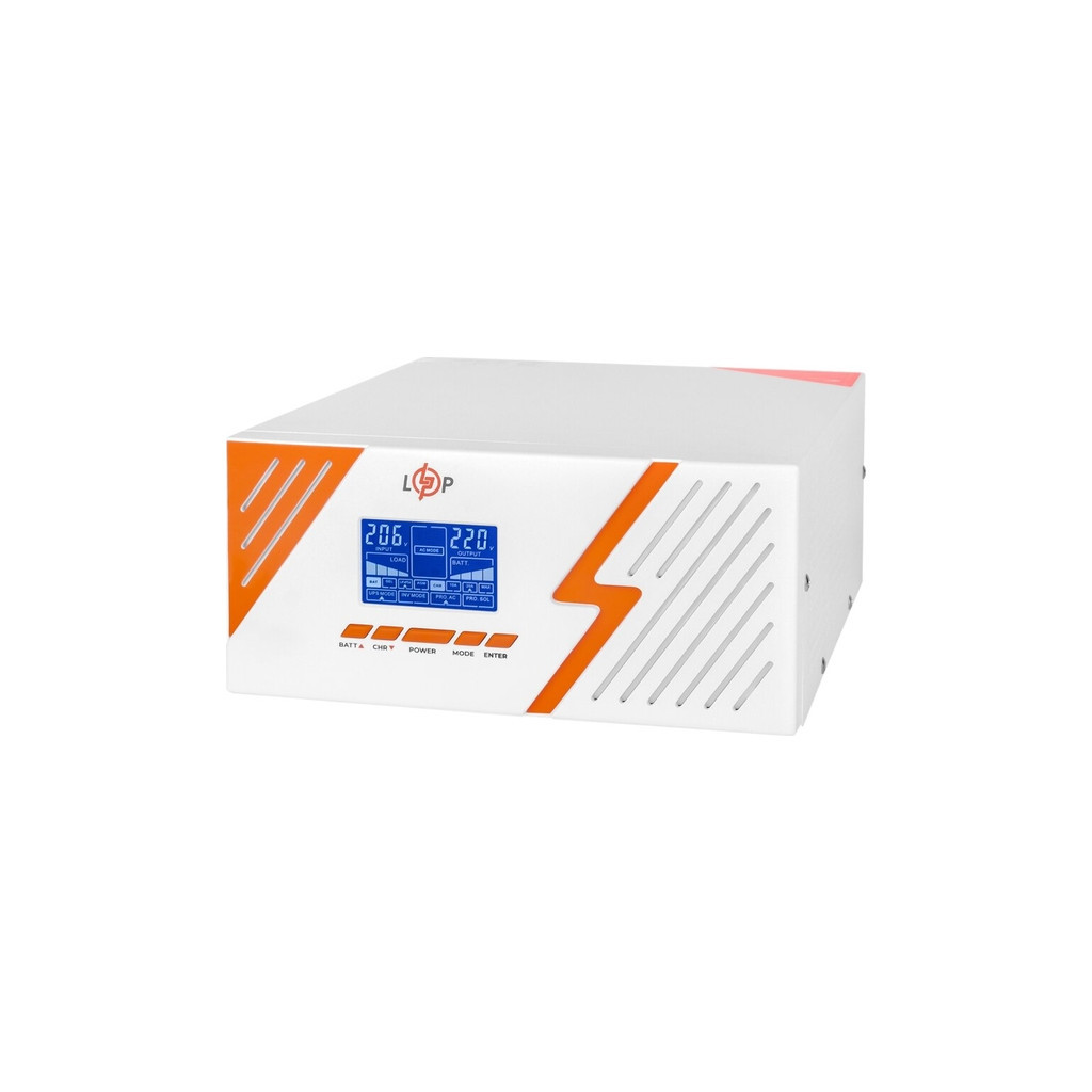 Пристрій безперебійного живлення LogicPower LPM - PSW-1500VA, 1050W, White (22755) - фото 1