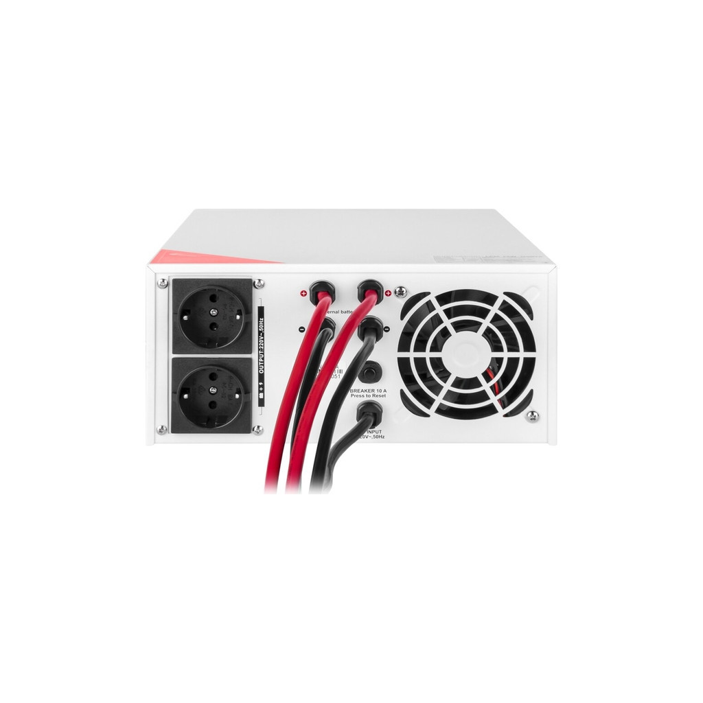 Пристрій безперебійного живлення LogicPower LPM - PSW-1500VA, 1050W, White (22755) - фото 4 Пристрій безперебійного живлення LogicPower LPM - PSW-1500VA, 1050W, White (22755) - фото 4