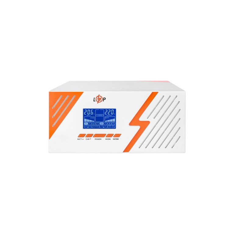Пристрій безперебійного живлення LogicPower LPM - PSW-1500VA, 1050W, White (22755) - фото 5
