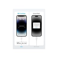 Дата кабель USB 2.0 AM to Lightning 0.9m White Anker (A81B5H21/A81B5G21) - фото 2