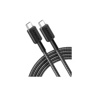 Дата кабель USB-C to USB-C 0.9m 322 Black Anker (A81F5G11) - фото 3