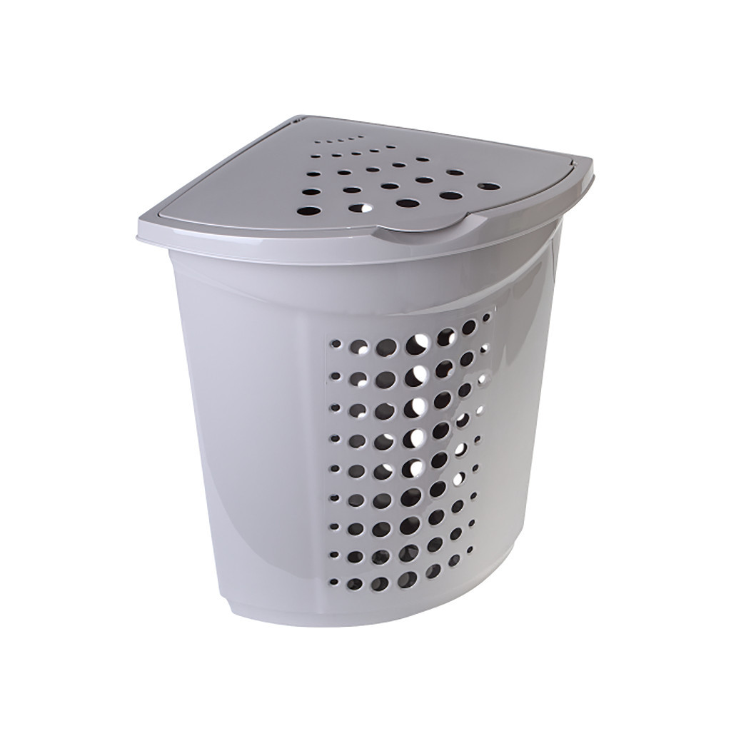 Кошик для білизни Алеана Кутовий Какао 45 л (алн 122051/какао) - фото 1 Кошик для білизни Алеана Кутовий Какао 45 л (алн 122051/какао) - фото 1