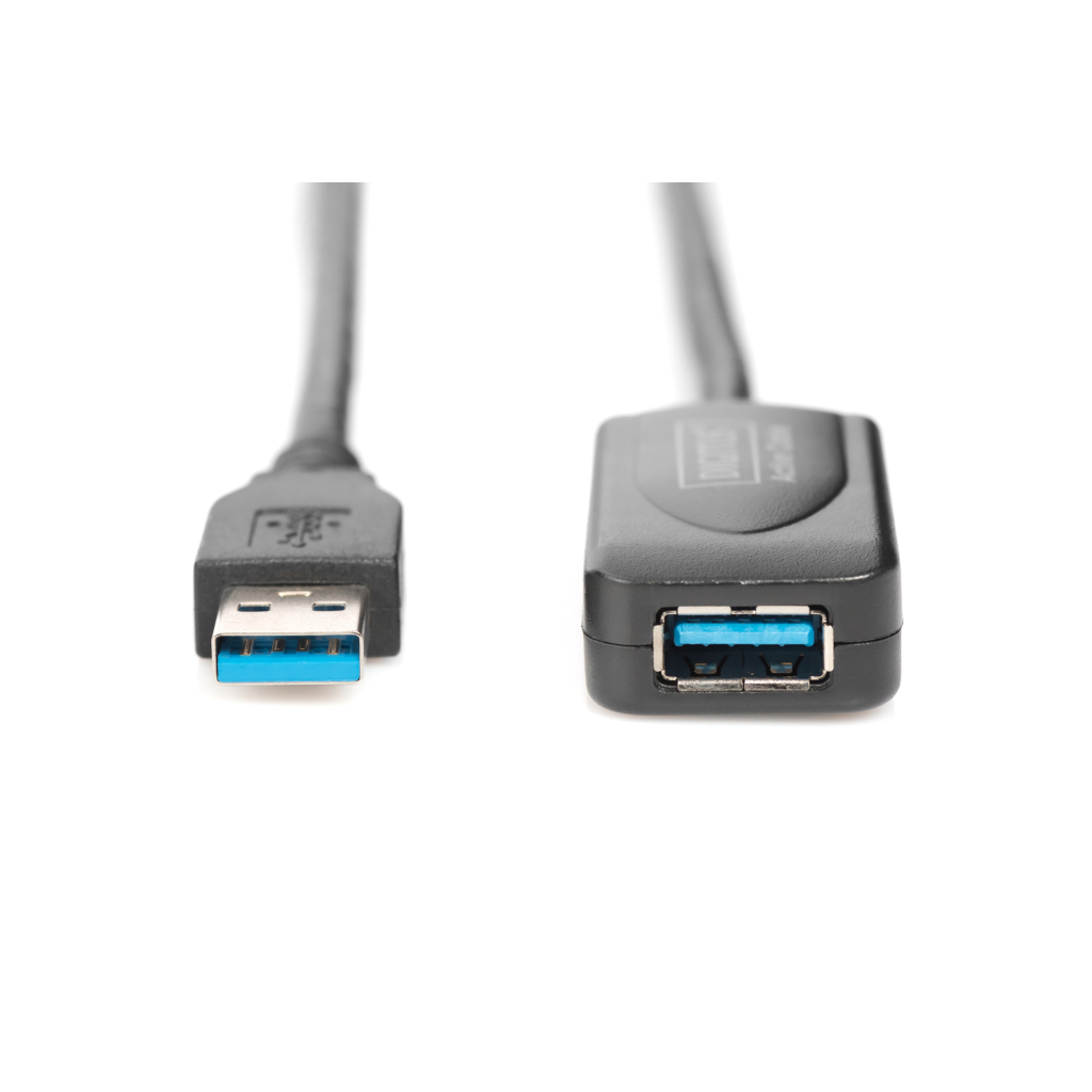 Дата кабель USB 3.0 AM/AF 5.0m Active Cable Digitus (DA-73104) - фото 4 Дата кабель USB 3.0 AM/AF 5.0m Active Cable Digitus (DA-73104) - фото 4