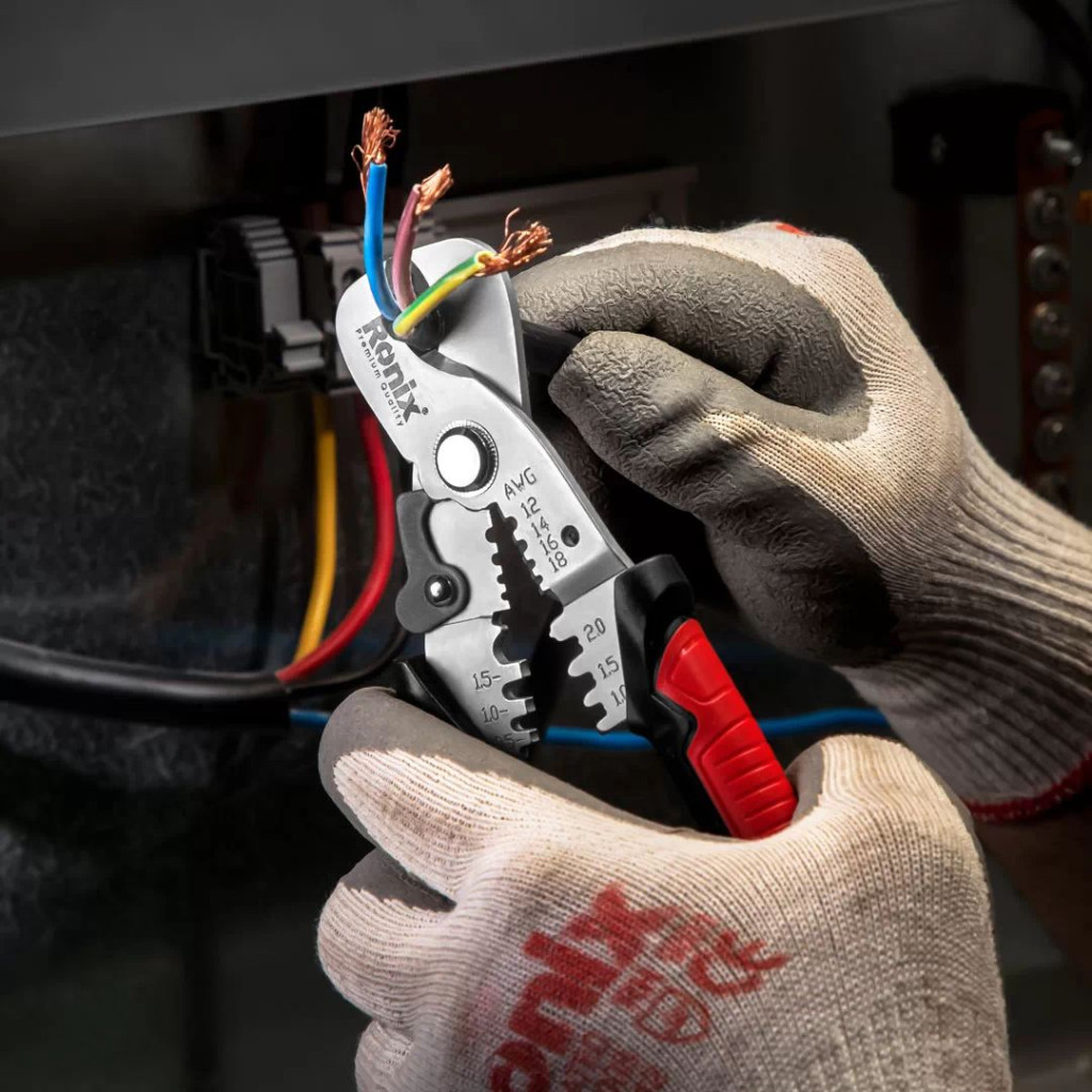 Знімач ізоляції Ronix 180мм (RH-1821) - фото 5 Знімач ізоляції Ronix 180мм (RH-1821) - фото 5