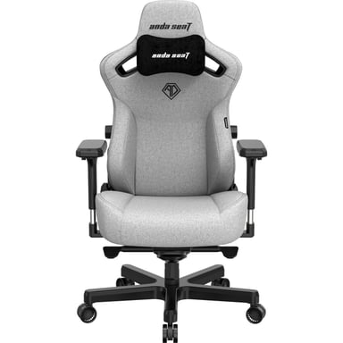 Крісло ігрове Anda Seat Kaiser 3 Fabric Size XL Grey (AD12YDC-XL-01-G-PV/F) - фото 1