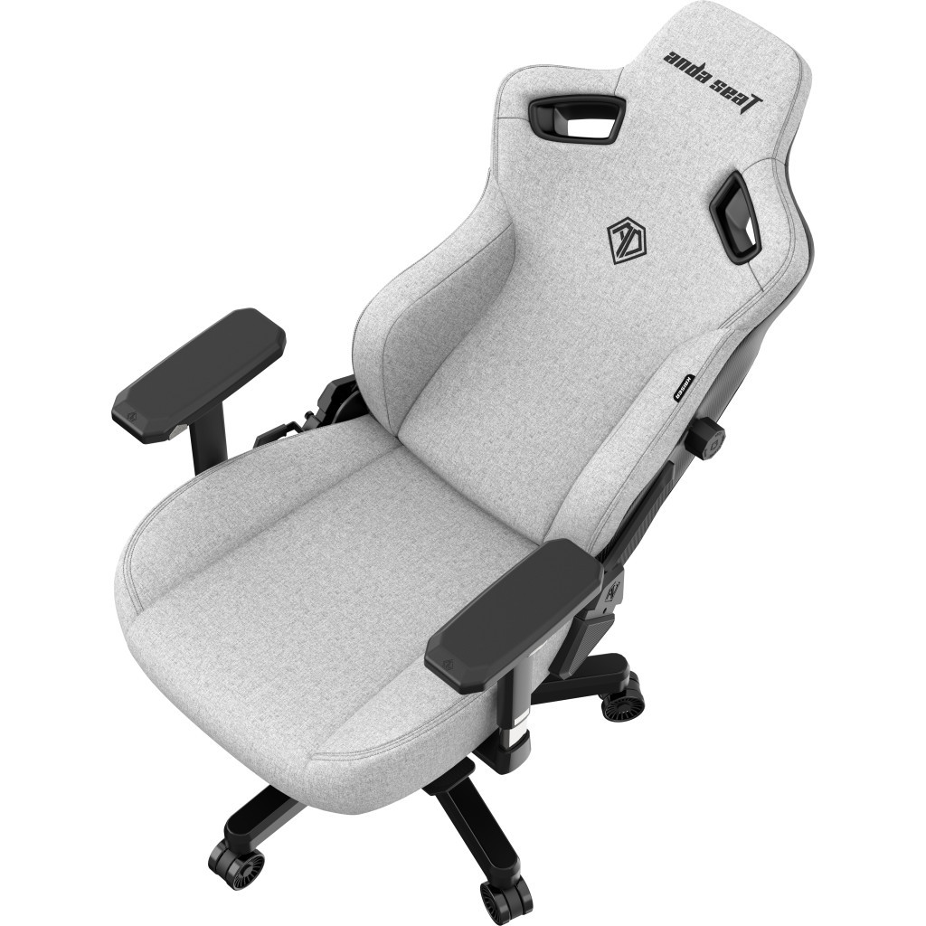 Крісло ігрове Anda Seat Kaiser 3 Fabric Size XL Grey (AD12YDC-XL-01-G-PV/F) - фото 10 Крісло ігрове Anda Seat Kaiser 3 Fabric Size XL Grey (AD12YDC-XL-01-G-PV/F) - фото 10
