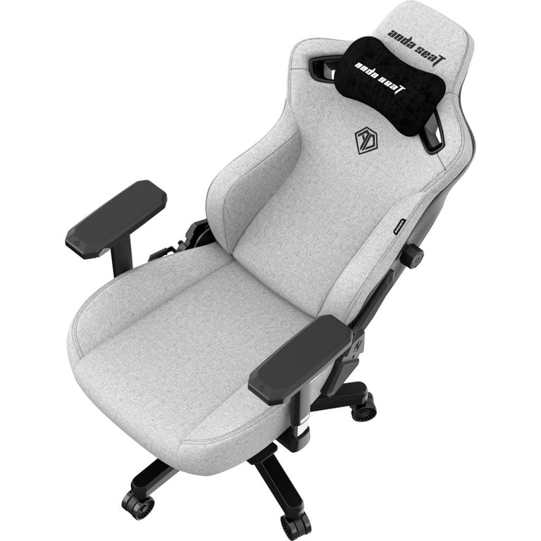 Крісло ігрове Anda Seat Kaiser 3 Fabric Size XL Grey (AD12YDC-XL-01-G-PV/F) - фото 9