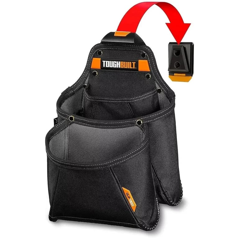Сумка для інструмента ToughBuilt паясна з підставкою, для витратних матеріалів (TB-CT-03) - фото 7