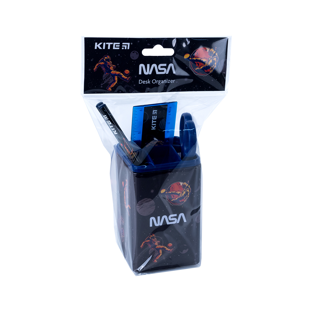 Настільний набір Kite квадратний NASA (NS24-214) - фото 3 Настільний набір Kite квадратний NASA (NS24-214) - фото 3