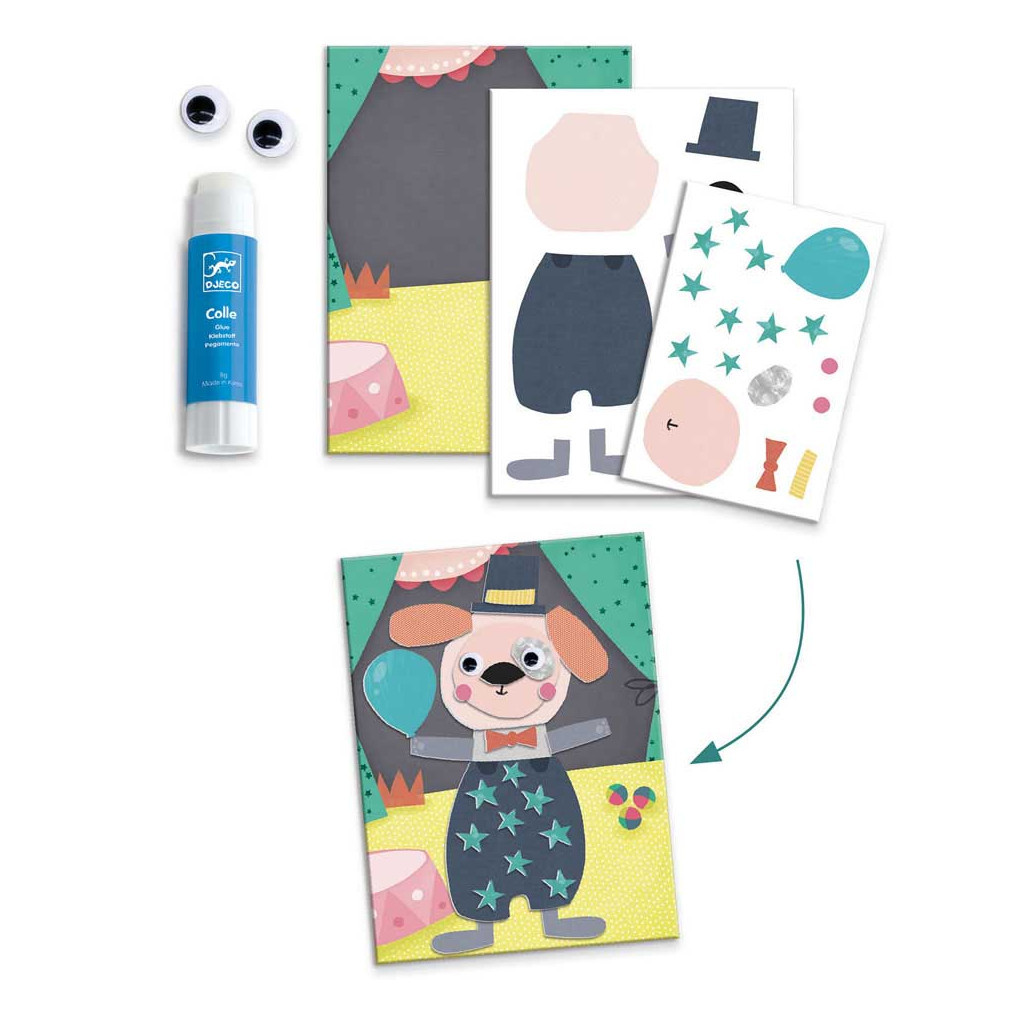 Набір для творчості Djeco Будиночки для тварин (DJ09293)