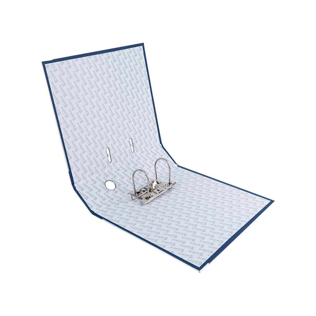 Папка - реєстратор Axent А4+ одностороння 7.5 cм Темно-синя (D1714-12C) - фото 2 Папка - реєстратор Axent А4+ одностороння 7.5 cм Темно-синя (D1714-12C) - фото 2