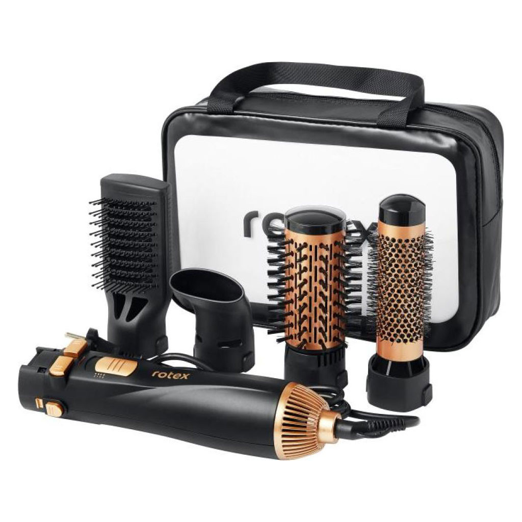 Фен-щітка Rotex RHC490-T AirBrush - фото 2 Фен-щітка Rotex RHC490-T AirBrush - фото 2