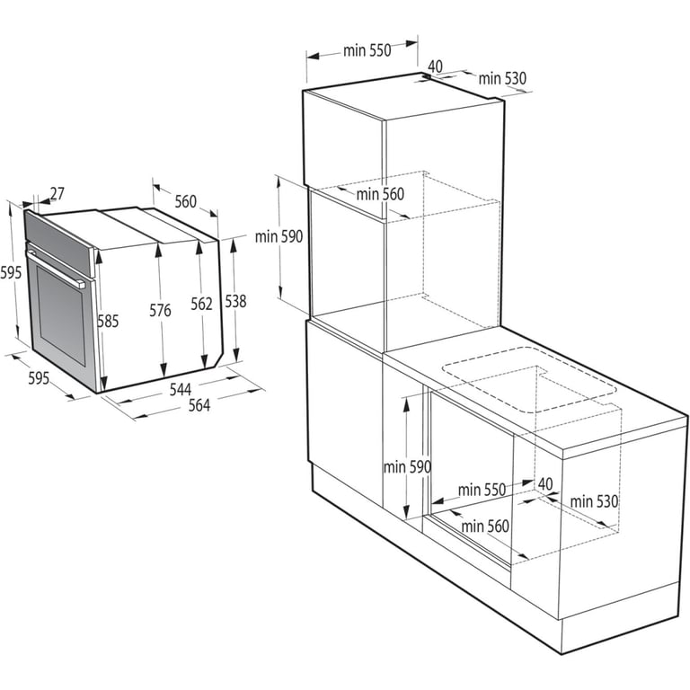 Духова шафа Gorenje BO6735E02X - фото 2