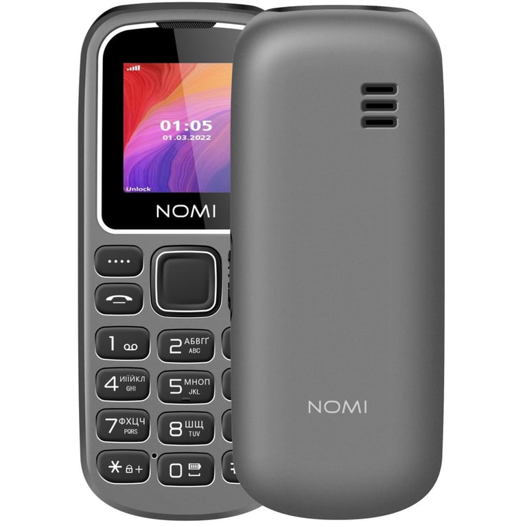 Мобільний телефон Nomi i1441 Grey - фото 1