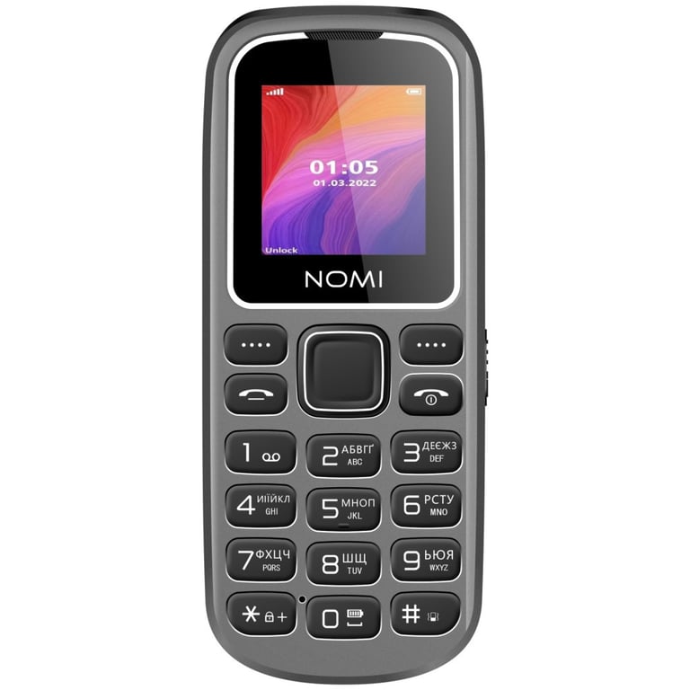 Мобільний телефон Nomi i1441 Grey - фото 2