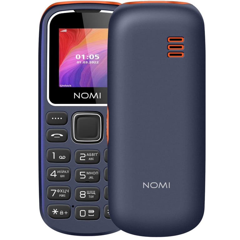 Мобільний телефон Nomi i1441 Blue - фото 1