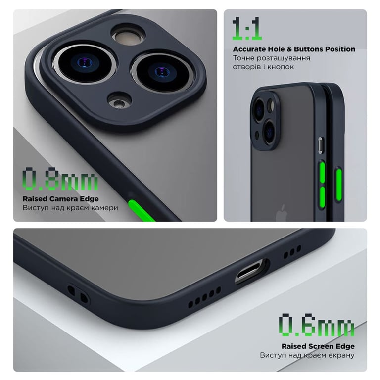 Чохол до мобільного телефона Armorstandart Frosted Matte Samsung A25 5G (A256) Navy Blue (ARM69692) - фото 3