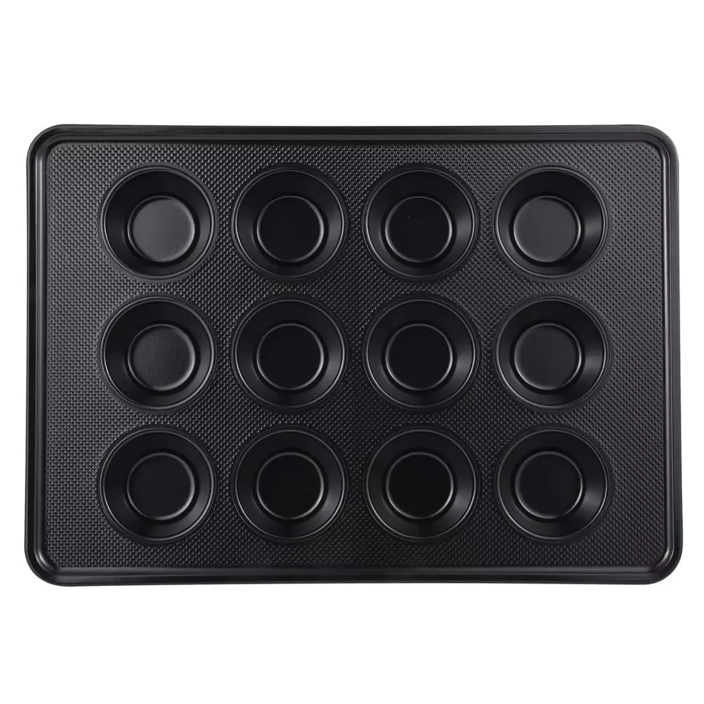 Форма для випікання MasterPro by Carlo Cracco для мафінів (BGMP-7331) - фото 3 Форма для випікання MasterPro by Carlo Cracco для мафінів (BGMP-7331) - фото 3