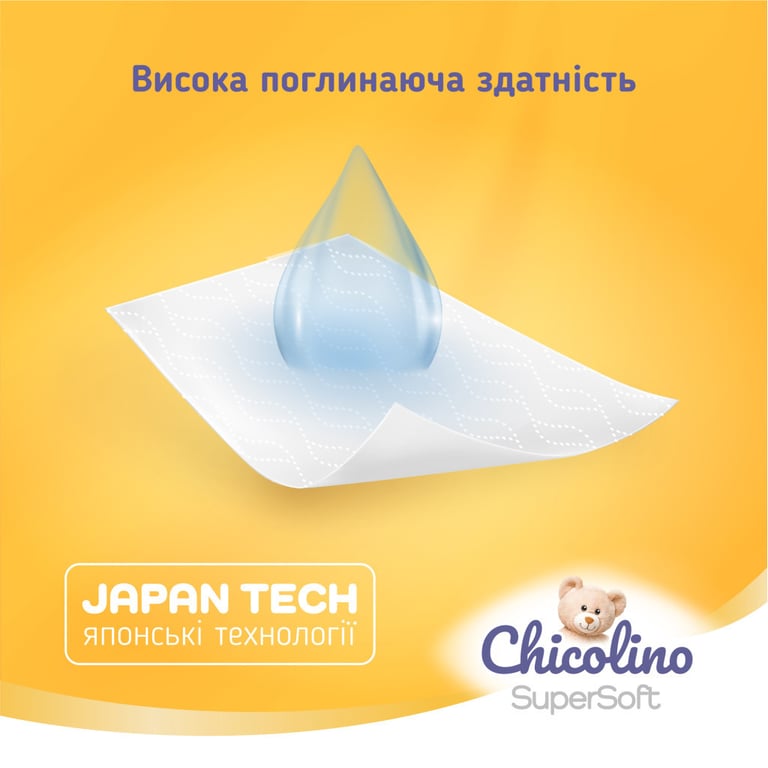 Підгузки Chicolino Super Soft Розмір 4 (7-14кг) 36 шт (4823098414445) - фото 6