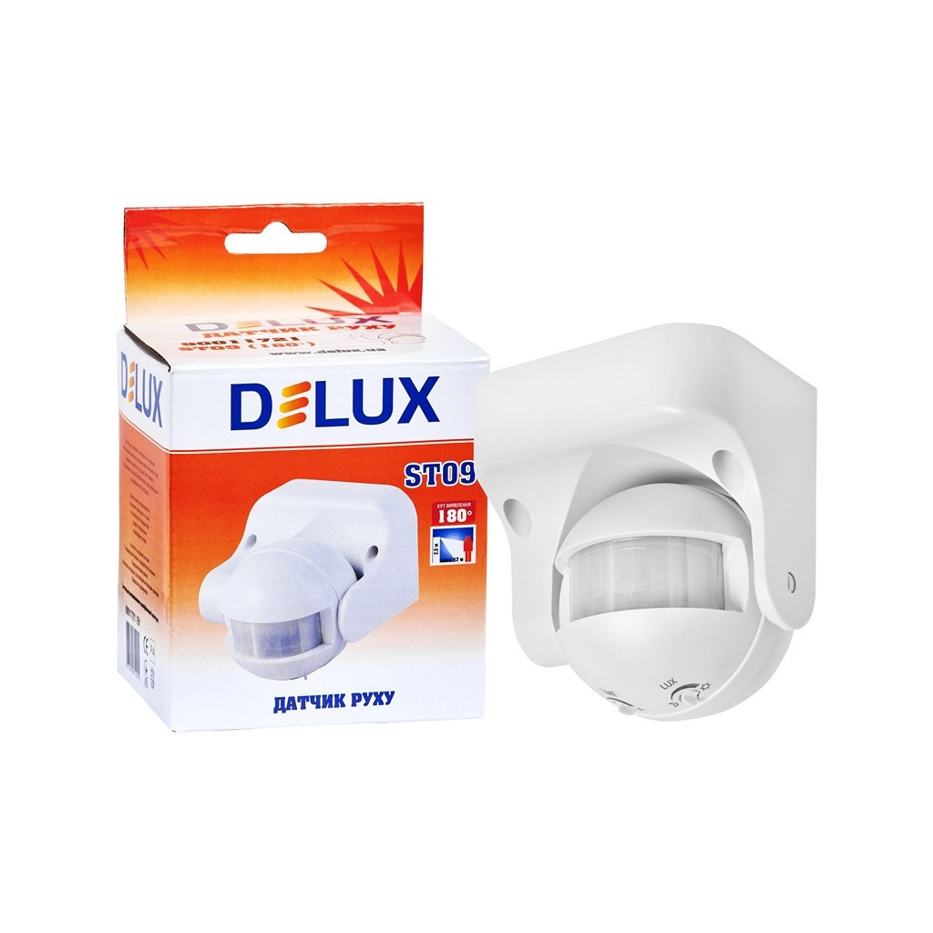 Датчик руху Delux ST09 (90011721) - фото 3 Датчик руху Delux ST09 (90011721) - фото 3
