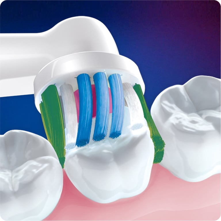 Насадка для зубної щітки Oral-B Pro 3D White, 2 шт (8006540847183) - фото 3