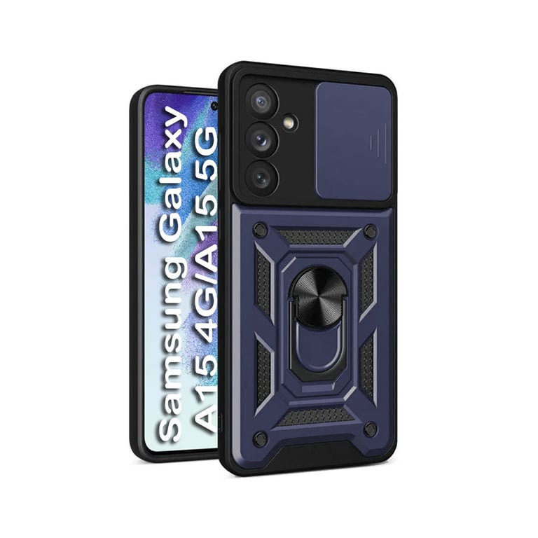 Чохол до мобільного телефона BeCover Military Samsung Galaxy A15 4G SM-A155/A15 5G SM-A156 Blue (710750) - фото 1