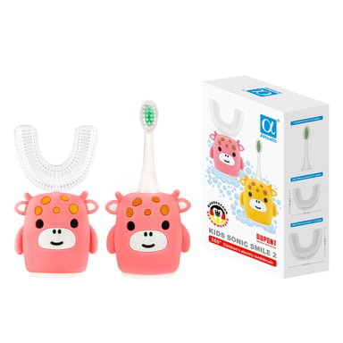 Електрична зубна щітка AHealth KIDS SONIC SMILE 2 Pink (AHkss2p) - фото 1