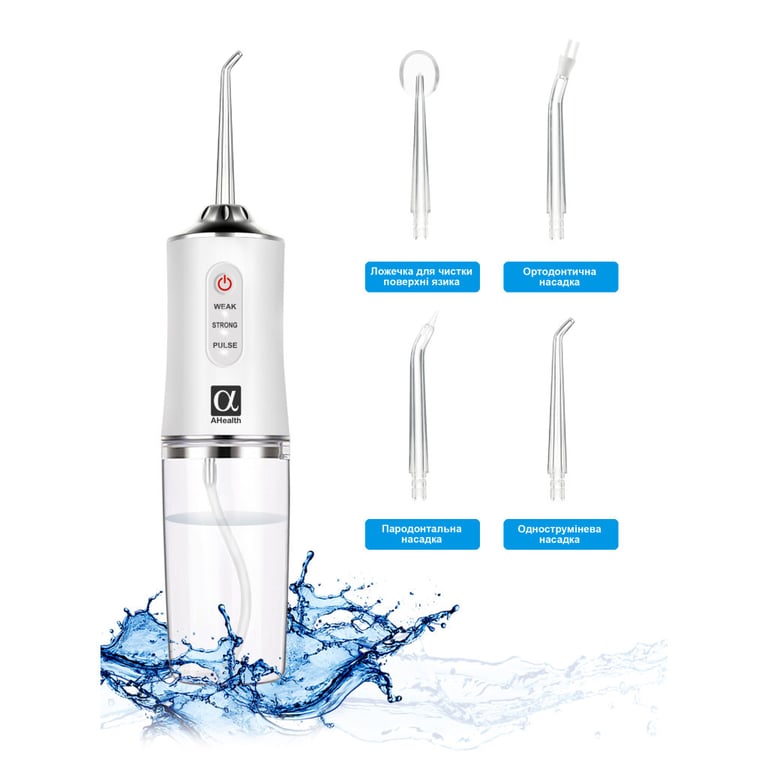 Іригатор AHealth SDI 2 white (AHSDI2W) - фото 4