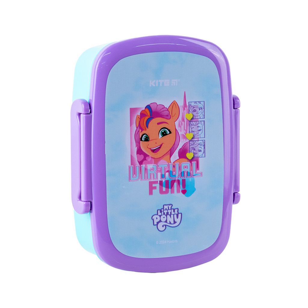 Ланч-бокс дитячий Kite My Little Pony з наповненням 750 мл (LP24-163) - фото 1 Ланч-бокс дитячий Kite My Little Pony з наповненням 750 мл (LP24-163) - фото 1