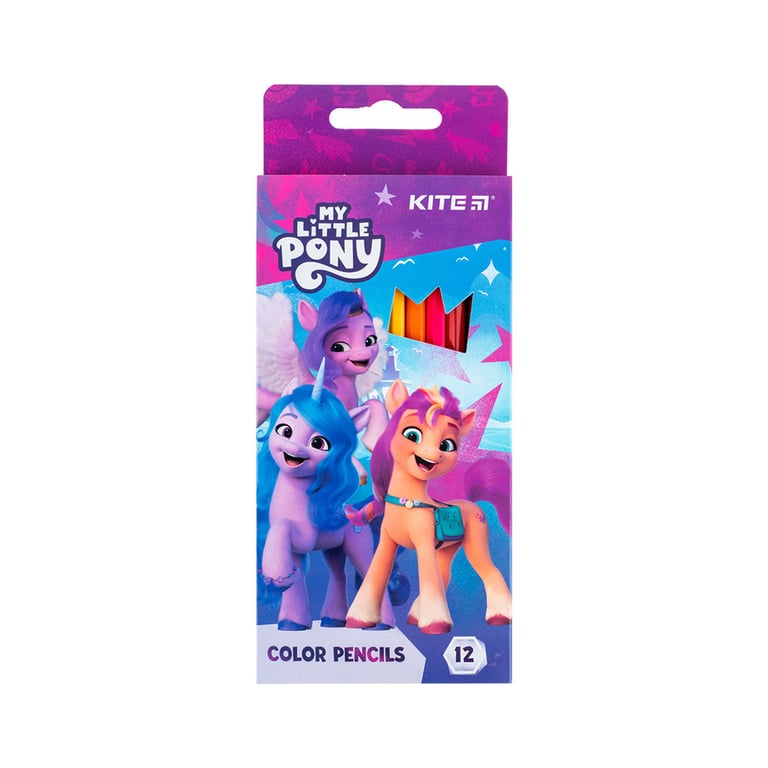 Олівці кольорові Kite My Little Pony 12 кольорів (LP24-051) - фото 1